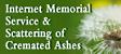 Internet Memorial Service & Scattering of Cremated Ashes